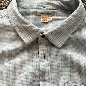 NWOT carbon2cobalt flannel button up